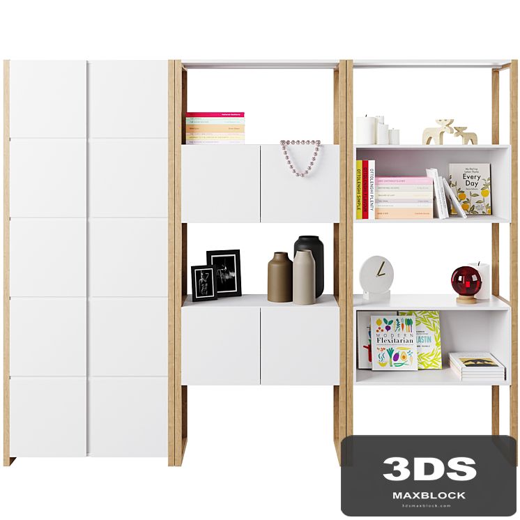 Shelving Unit and bookcase Compo by LA REDOUTE INTERIEURS
