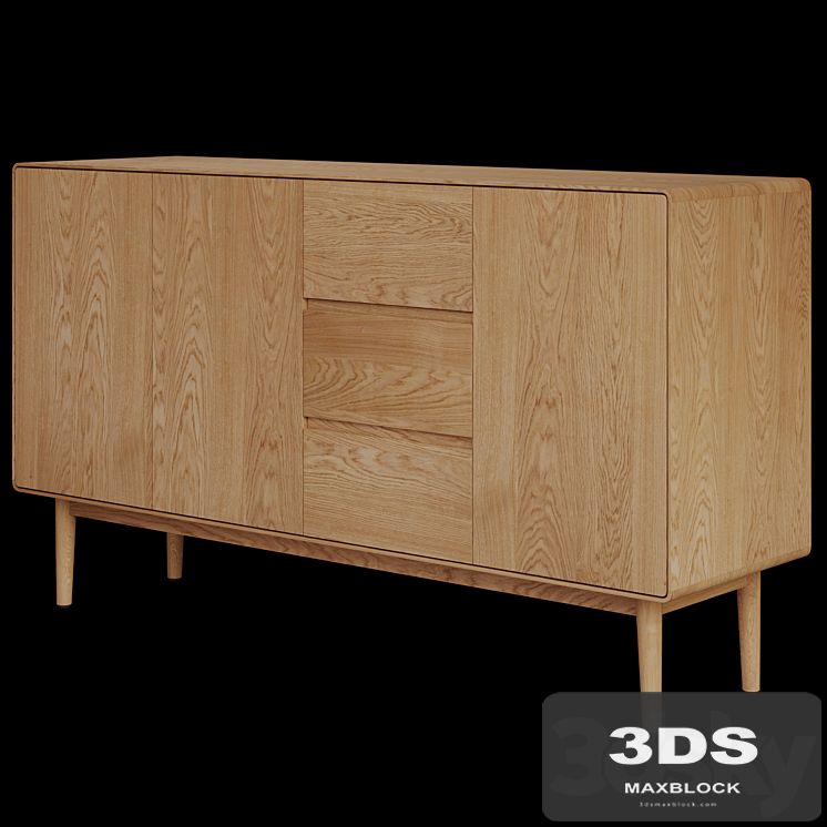 Domayne Zara Natural Buffet - Large