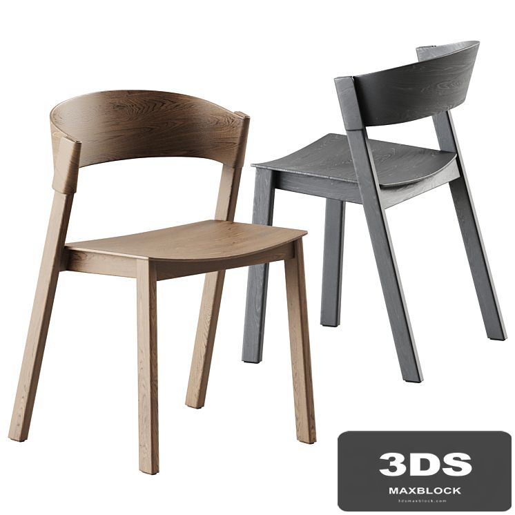 Cover Side Chair by Muuto / Wooden Chair
