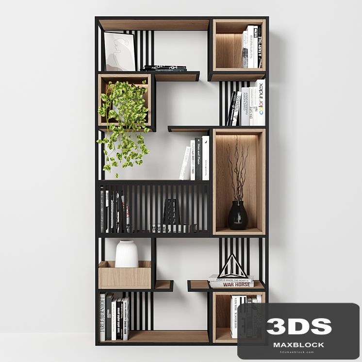 Rack and Bookcase 016