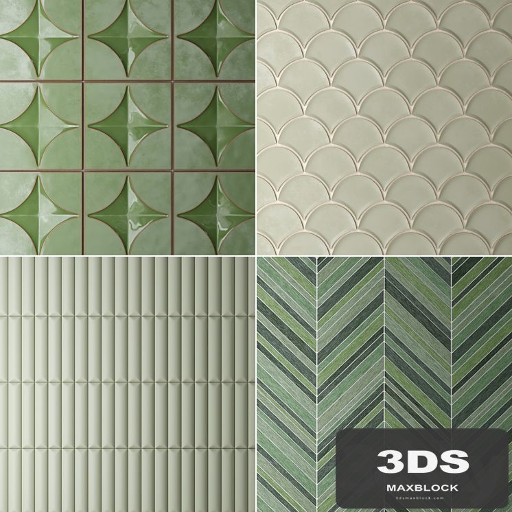 Green tile