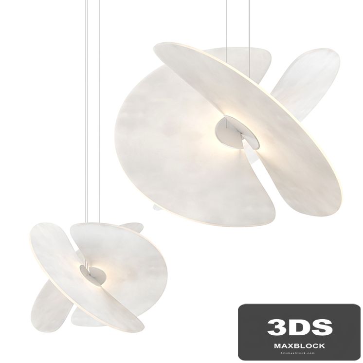 Chandelier Luceplan Levante by Marco Spatti