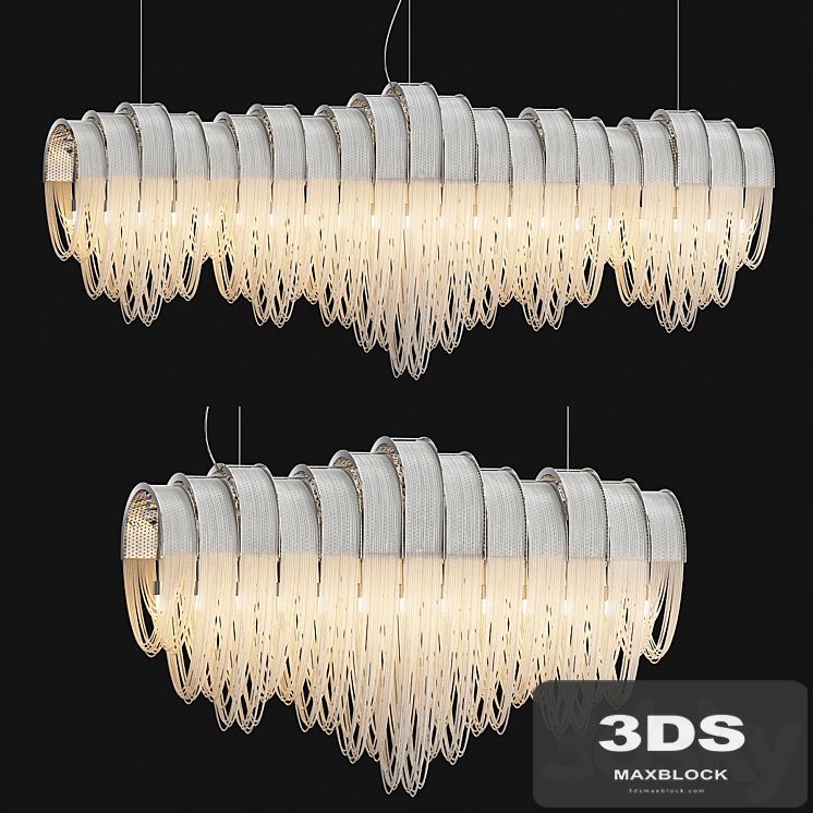 Terzani Concordia Volver Chandelier