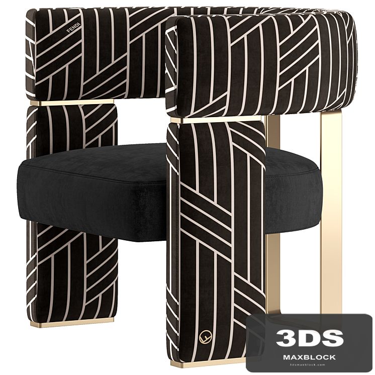 armchair Margaret by Fendi Casa