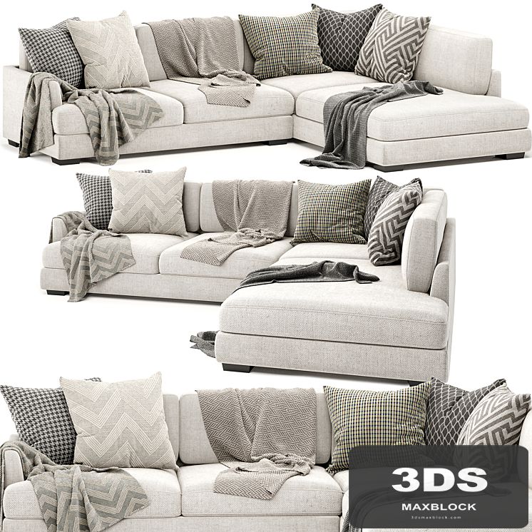 Elsie sofa with chaise