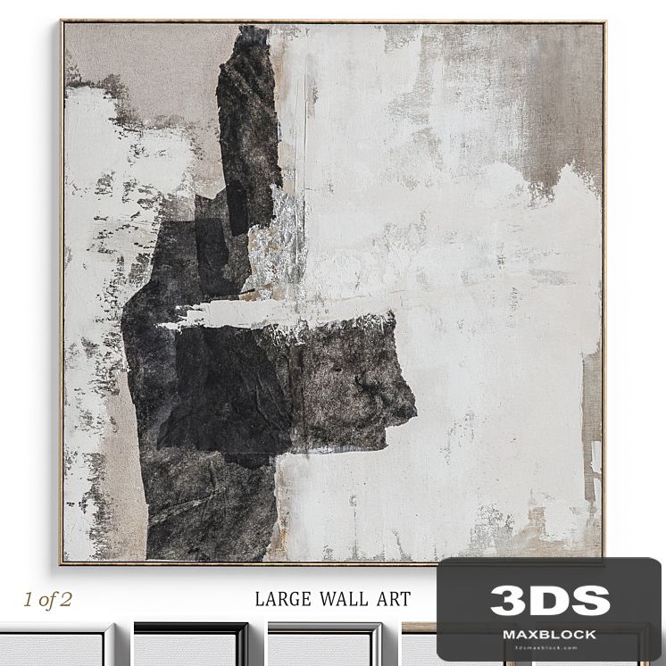 Large Living Room Abstract Wall Art C-352