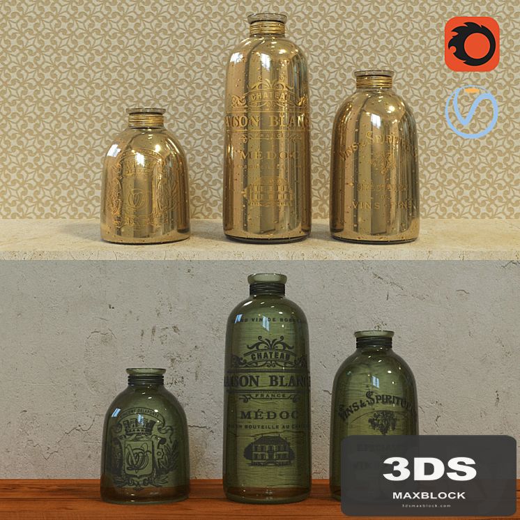 Decorative bottles