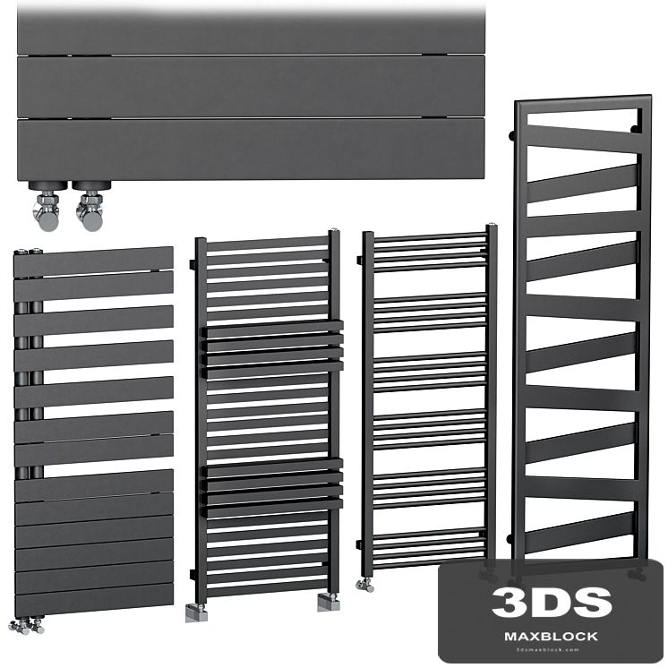Towel Radiators set 3