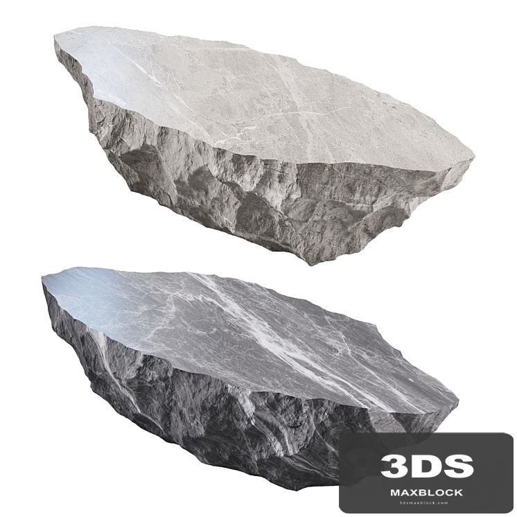 Stone table vray