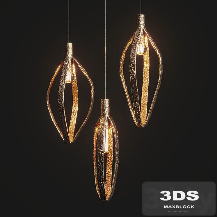 Handmade pendants FLASHLIGHT Vetvistore
