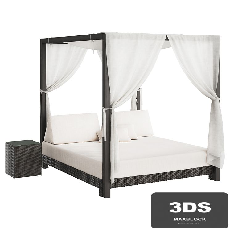 Chaise longue bed