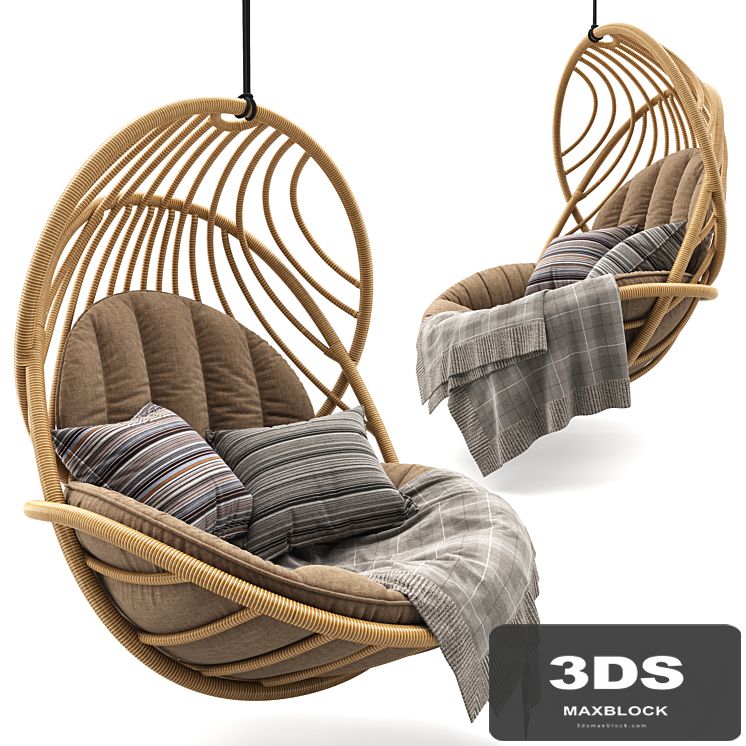 HANGING LOUNGE CHAIR by Dedon