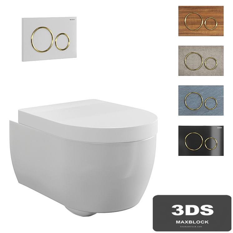 Toilet wall mounted Geberit iCon