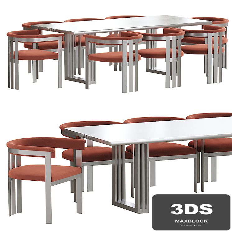 Eichholtz Clubhouse & GARIBALDI dining table