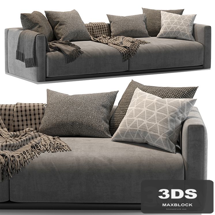Flexform Romeo Compact 2 seater Sofa