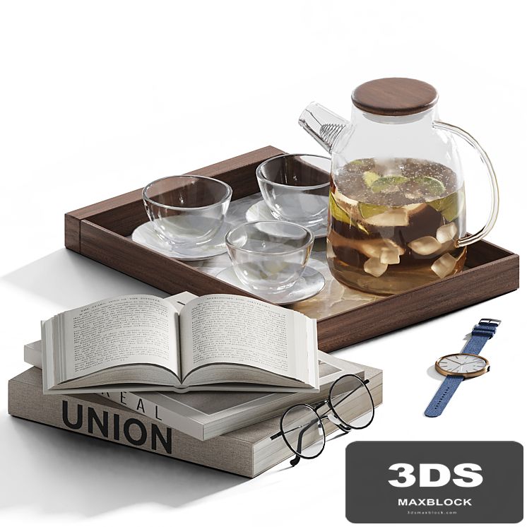 Decorative set for a coffee table 5