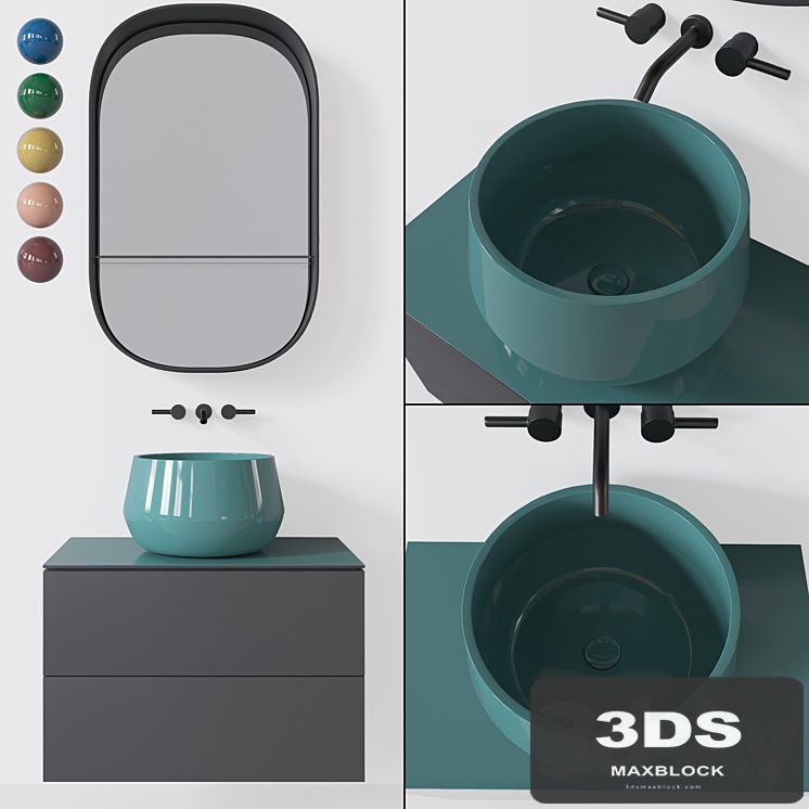 cielo and galassia furniture set