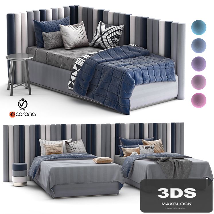 attached and day bed set 40
