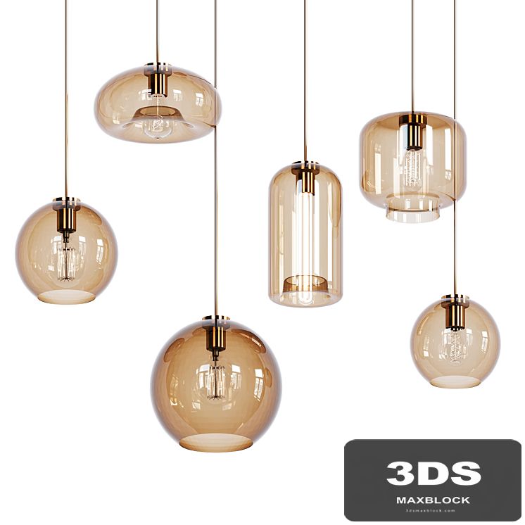 Scandinavian style pendant lamp