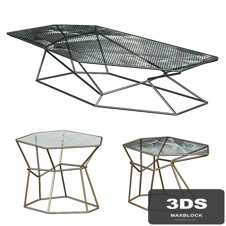Coffee tables Rebus by Arketipo