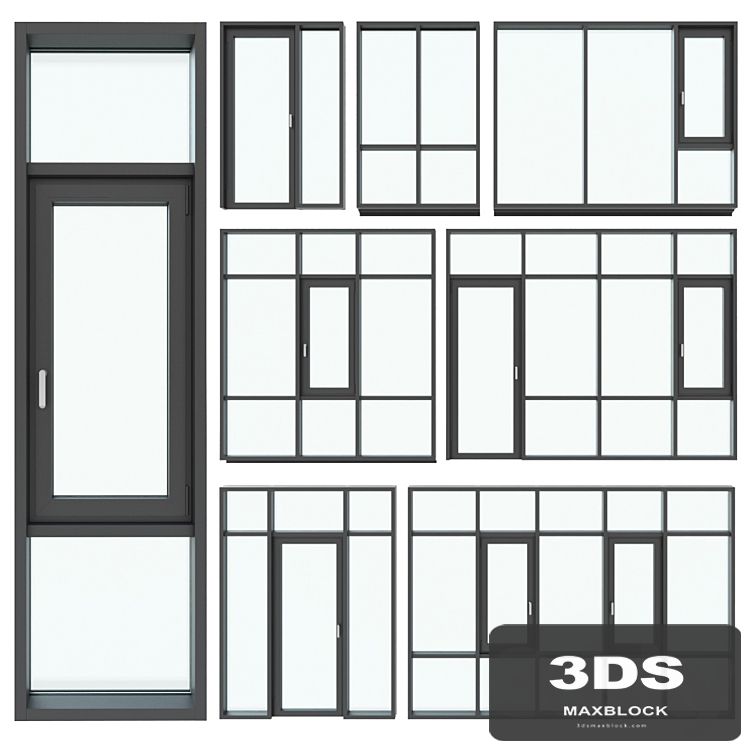 Panoramic glazing / stained glass