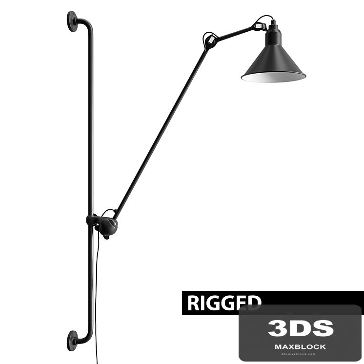 DCW Editions Lampe Gras N°214 / Rigged