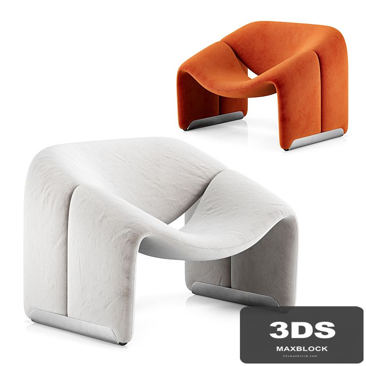 Groovy Lounge Chair Pierre Paulin