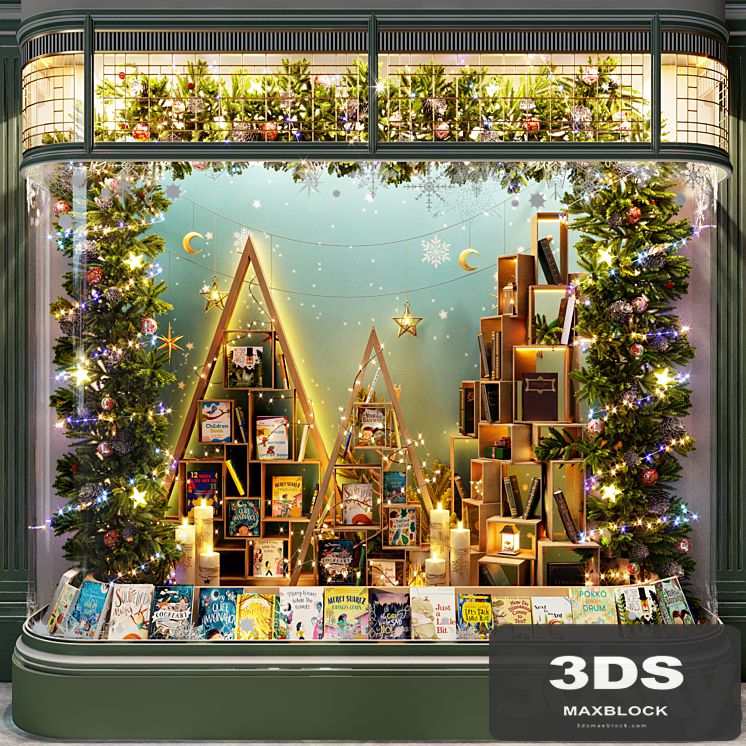 New Year's showcase of the book store