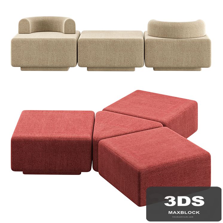 Modular Pouf Plump