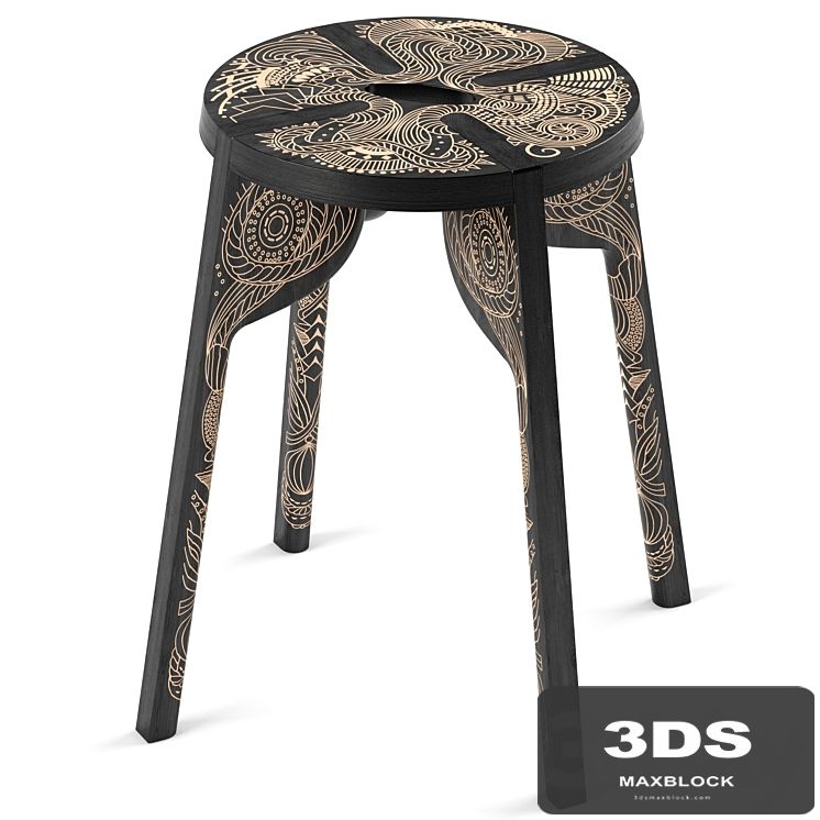 Tattoo stool by Zanat