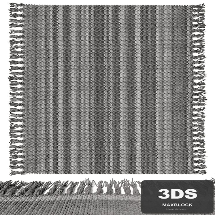 Carpet with tassels 2