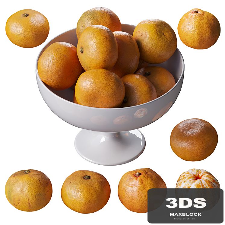 Tangerines in a tall bowl