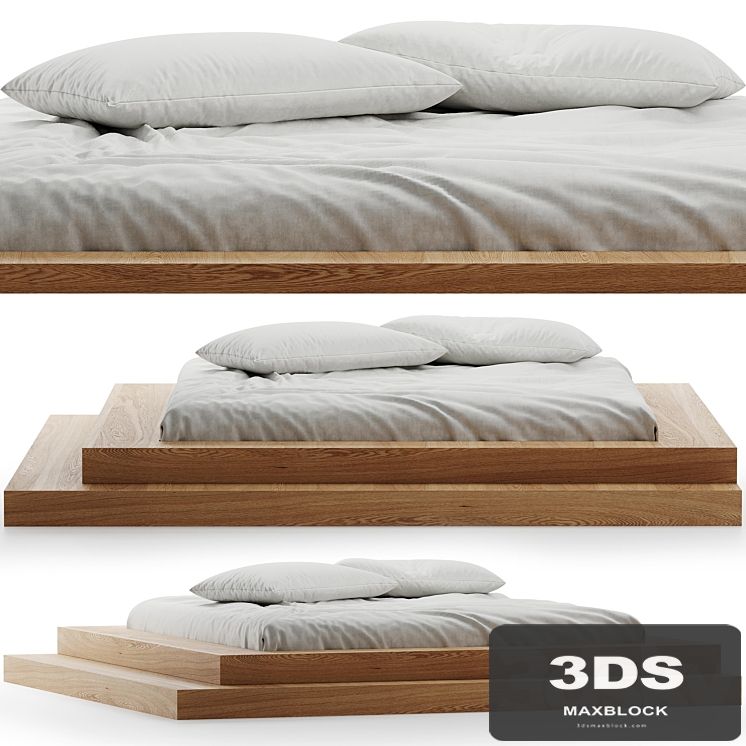 Bed linen with pillows