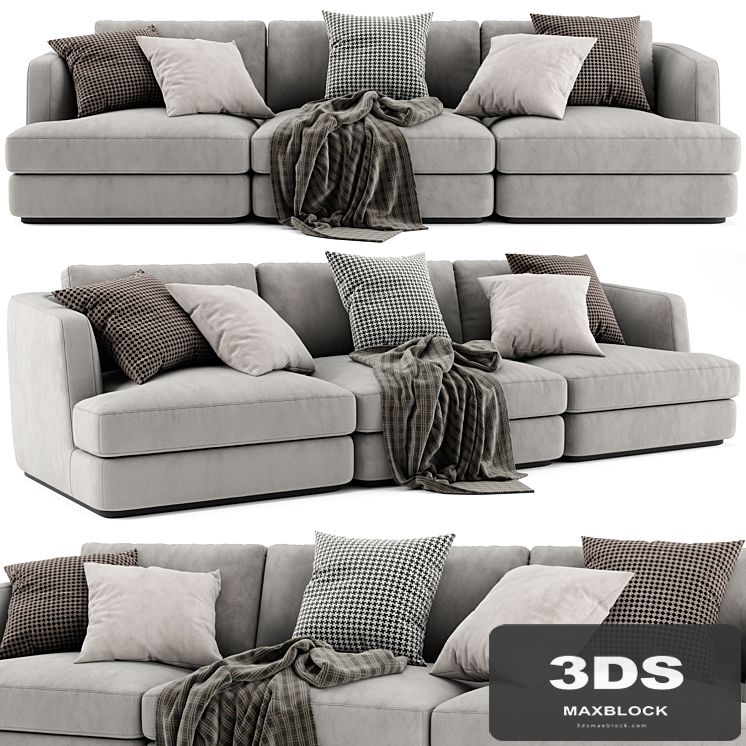 Flexform Barret 3 Seats Sofa