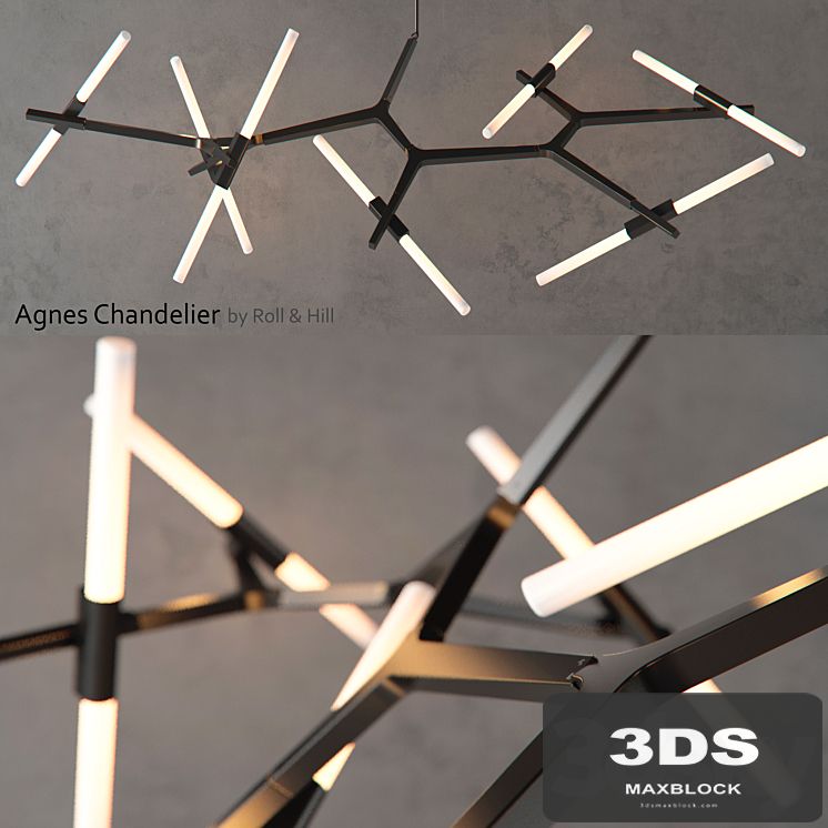 Agnes Chandelier by Roll & Hill