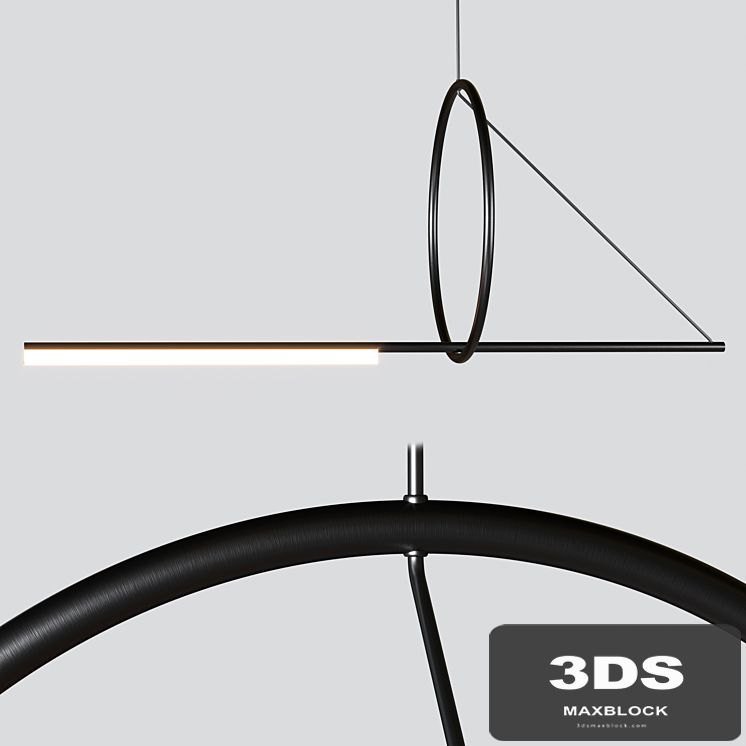 Cercle & Trait Pendant by Cvl Luminaires