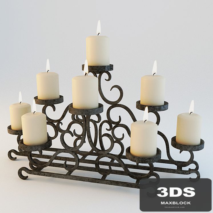Fireplace a chandelier