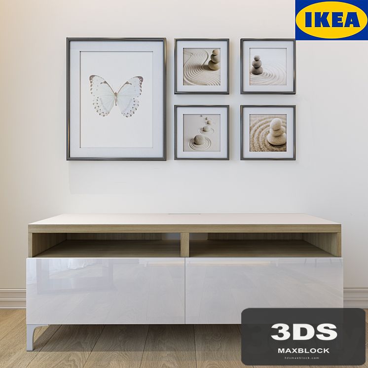 Nightstand IKEA BESTO with pictures