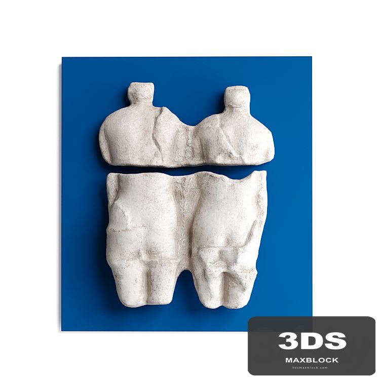 Abstract torso wall panel