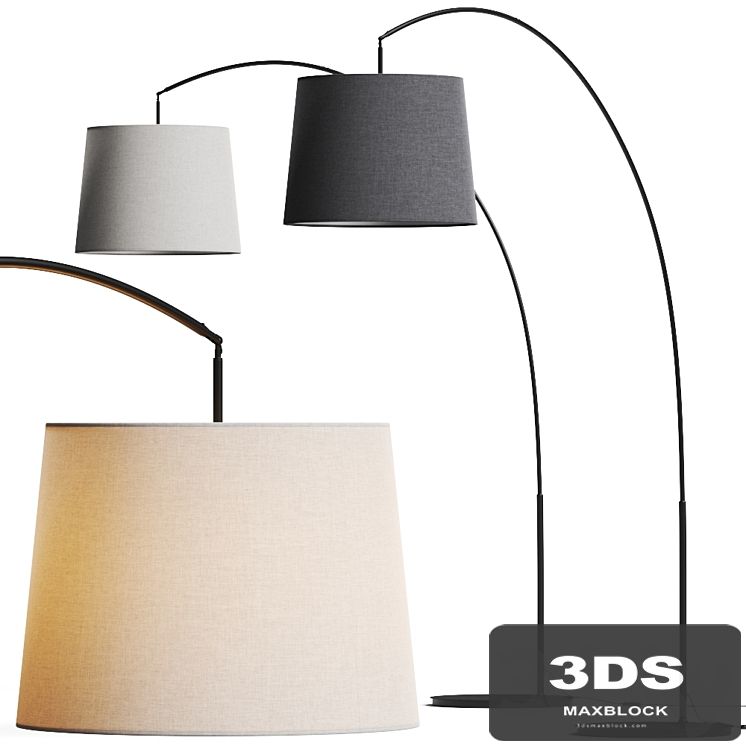 Ikea Skottorp / Skaftet Floor Lamp Comp. 1