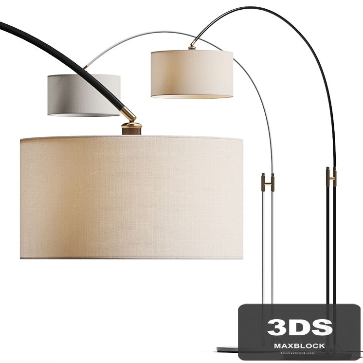 Made Studio Teo Overreach Floor Lamp