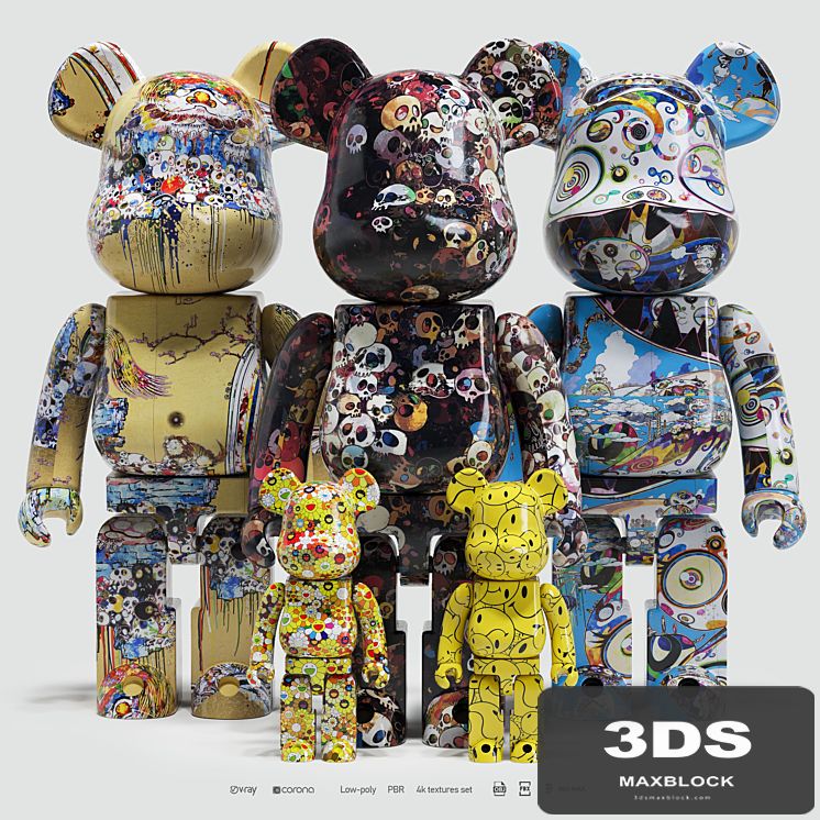 Bearbrick / Murakami 2