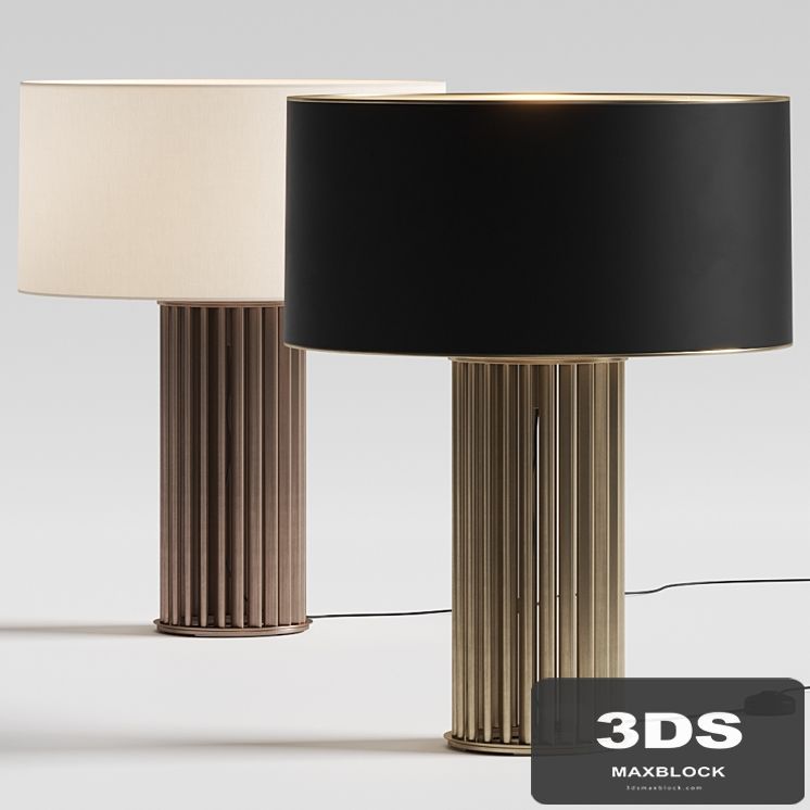 Hugues Chevalier Danton Table Lamps