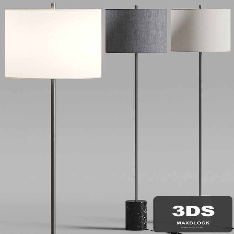Pottery Barn Geoff Marble Floor Lamps
