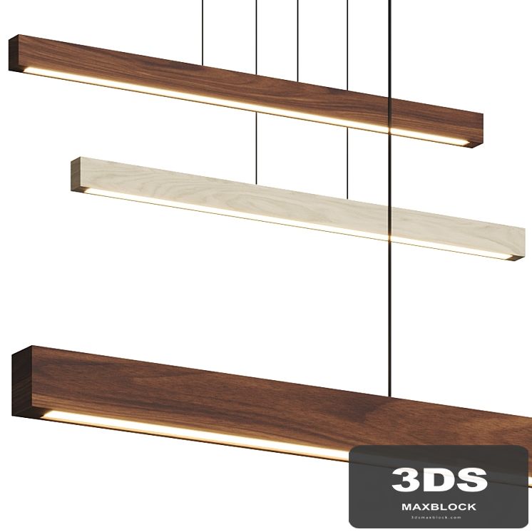 Cerno Una Linear Pendant Lamp