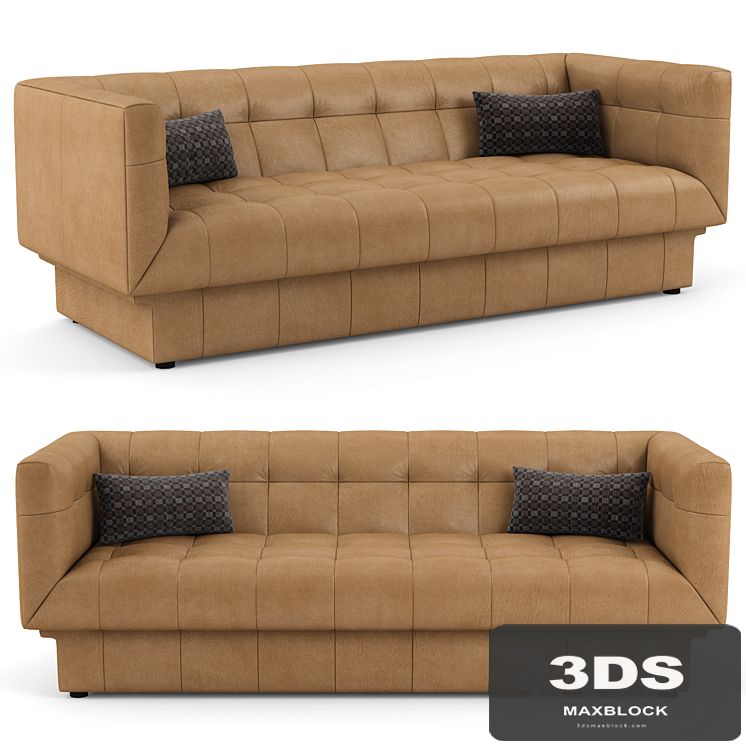 Ezri leather sofa