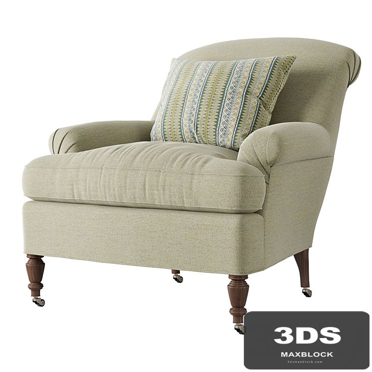 Hollywood at home Peter Dunham MC Armchair