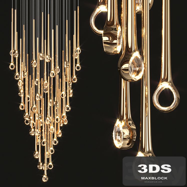 Eyelet Chandelier by Sans Souci