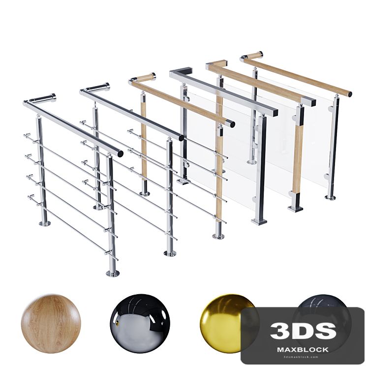 Stainless steel railing 01