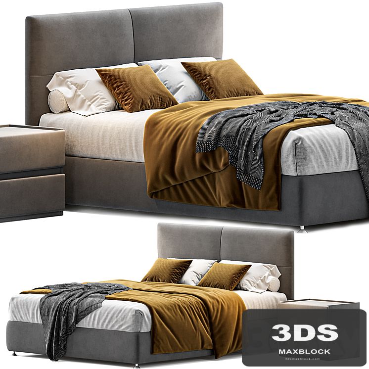 Queen bed Askona orlando